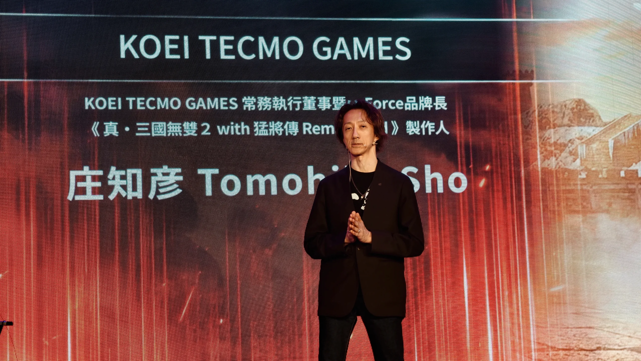 【聯訪】拉亞漢堡全新聯名《真・三國無雙２ with 猛將傳 Remastered》正式登台！製作人庄知彦親嚐「呂布激辣堡」並與執行長分享合作趣聞