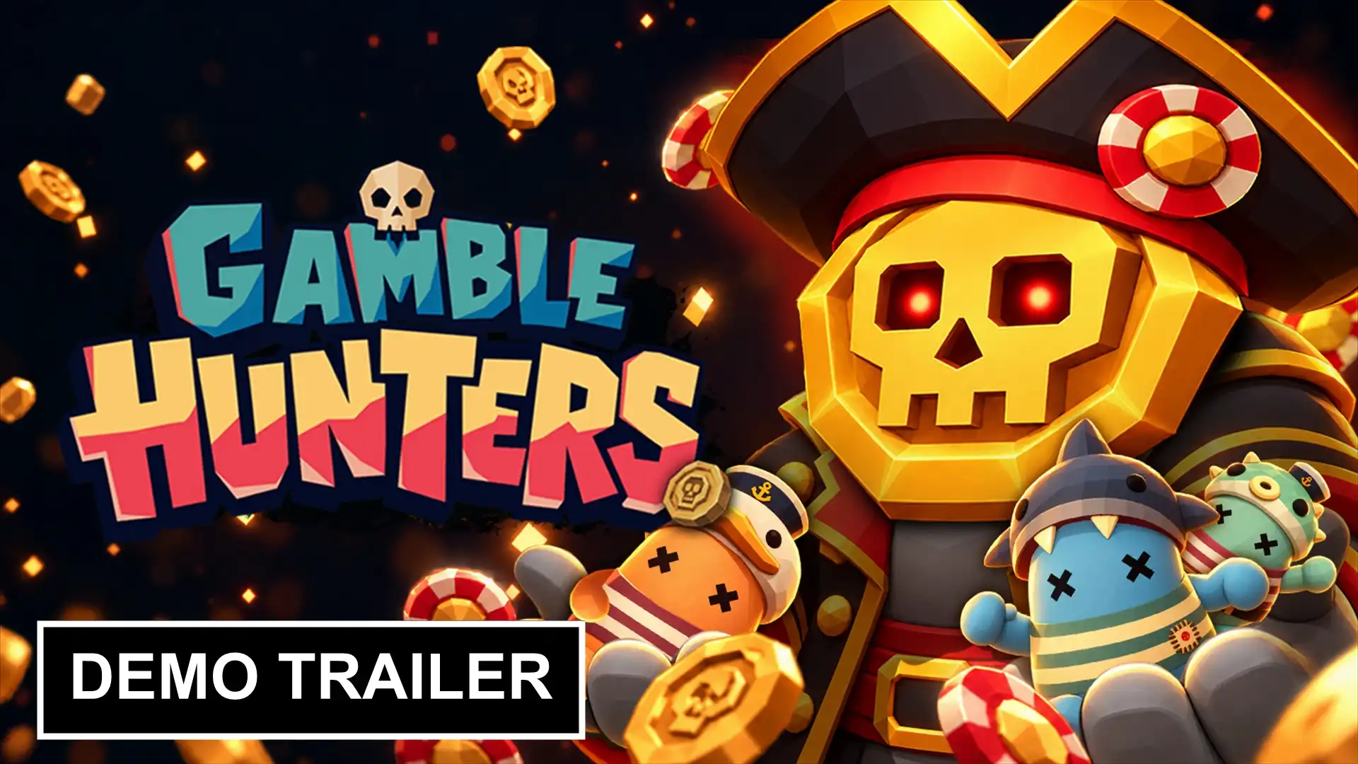 四人合作賭場 Roguelite《Gamble Hunters》Steam 免費試玩版開放