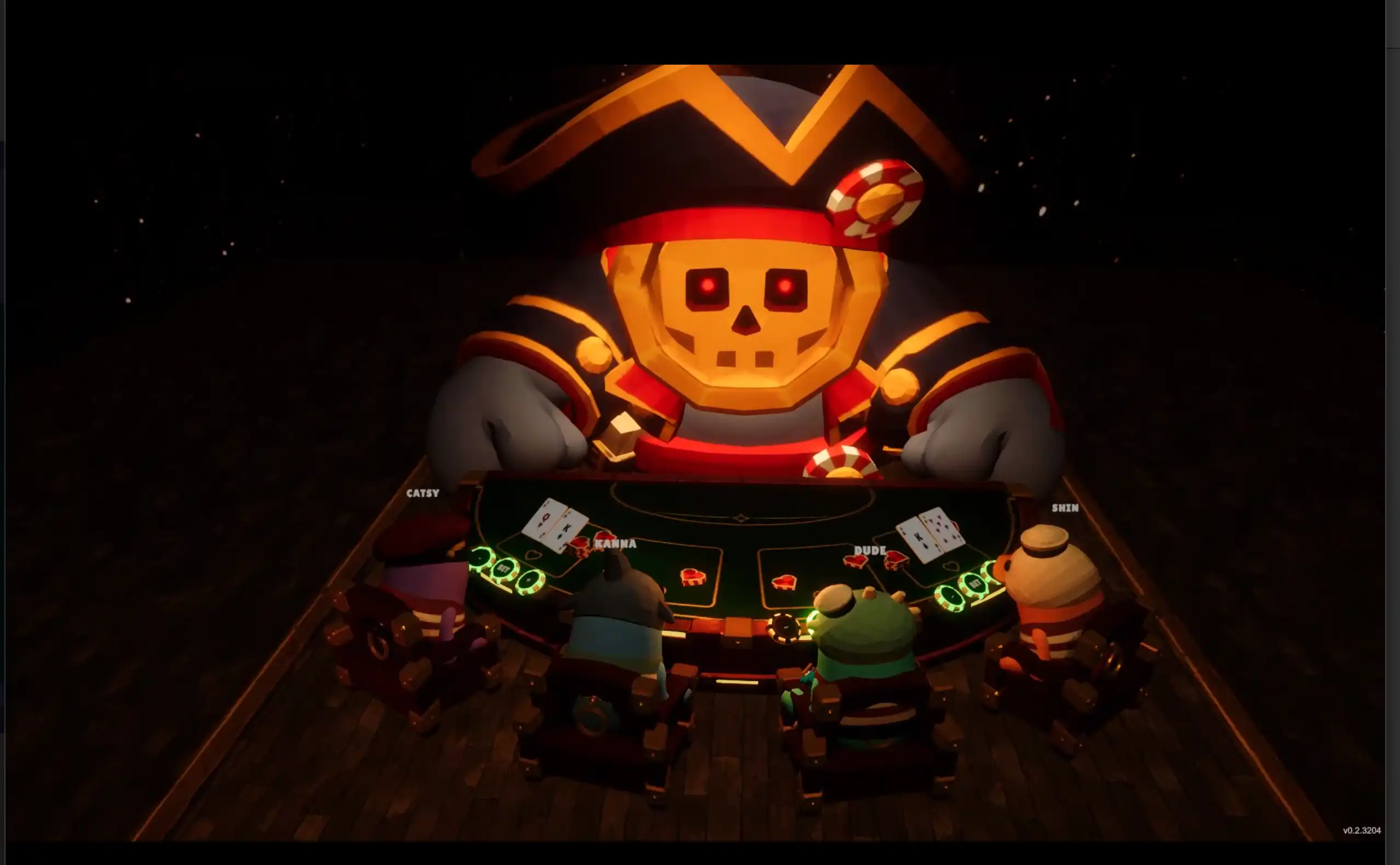 四人合作賭場 Roguelite《Gamble Hunters》Steam 免費試玩版開放