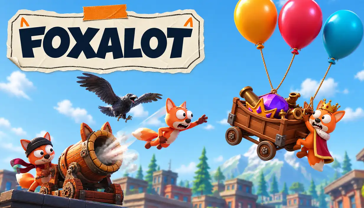 物理合作盜寶遊戲《Foxalot》首支預告：狐狸偷寶，烏鴉偷狐狸